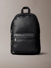 CALVIN KLEIN Emblem Aop Emboss Round Backpack...