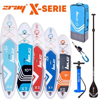 SUP Board Stand Up Paddle Komplett Set Surfboard Aufblasbar 365cm Paddling ZRAY