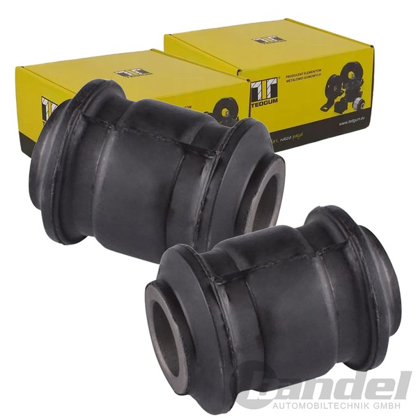 2X Tedgum Querlenkerlager Buchsen Vorne Hinten Unten Passend FüR Toyota Avensis-image