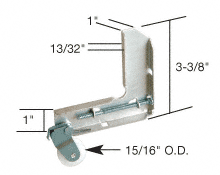15/16" Nylon Sliding Screen Door Corner Roller Assembly for Acorn Industry - Picture 2 of 5