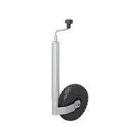 StüTzrad FüR AnhäNger Kunststoff - Felge Luftreifen 260X85 Mm Ø48 Mm 150 Kg