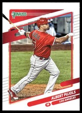 Albert Pujols 2021 Donruss #70 Los Angeles Angels MLB READ FREE SHIPPING