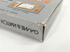 GAME WATCH FIRE ATTACK ID 29 Model Number FIRE ATTACK NINTENDO