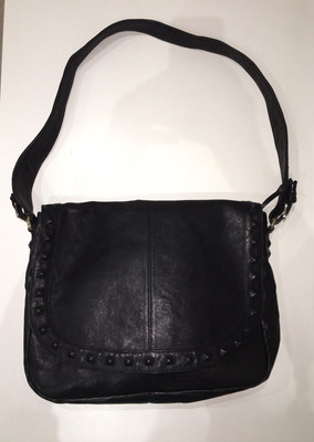 PATRIZIA PEPE FIRENZE Shopping Bag Genuine Leather Bag with