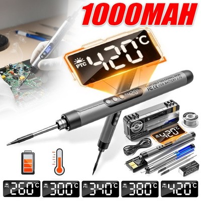 Mini-Akku-Lötkolben-Set, Temperaturanpassungseinstellungen mit USB-Kabel DHL