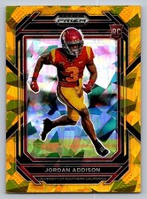 2022 Panini Prizm #396 Drake Jackson Orange Ice