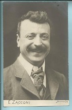 ERMETE ZACCONI ATTORE ITALIANO (MONTECCHIO EMILIA 1857 - VIAREGGIO 1948)
