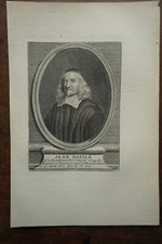 JEAN DAILLE, PASTOR AND THEOLOGIAN (1594-1670), PORTRAIT 1760