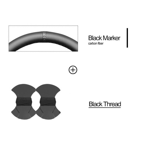 Black PU Leather Steering Wheel Cover for Nissan Qashqai (J12) / X-Trail (T33) - Picture 19 of 25