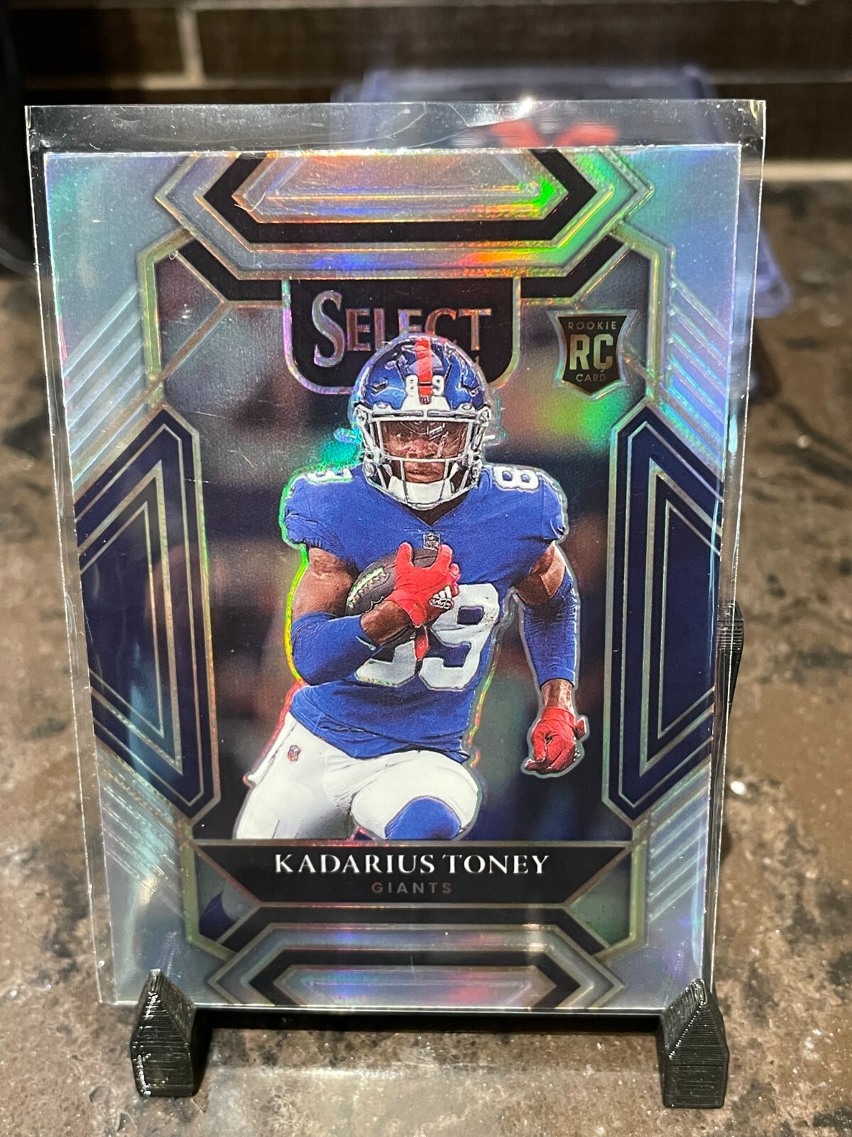 2021 Panini Select - Club Level Silver Prizm Die-Cut #252 Kadarius Toney (RC)