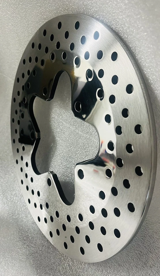 Harley Touring trasero 1986-99 Electra Glide FLH personalizado pulido rotor intercambio Foto 4 de 4