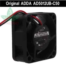 ADDA AD5012UB-C50 12V 0.30A 5CM 5020 CPU Silent Cooling Fan Test Working