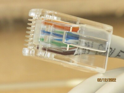 The Listing is for:(1) UTP CAT.5e Patch Cable TIA/EIA568B.2-24AWG 4Prs-70''long.