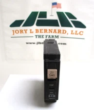 EATON CURCUIT BREAKERS, TYPE: CHF-120, 120/240V,  10KA, 20-SWD, 1- LOT OF 5, S