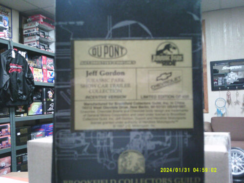 Brookfield Collectors Guild Jeff Gordon Jurassic Park Hauler 1997 - Picture 4 of 6