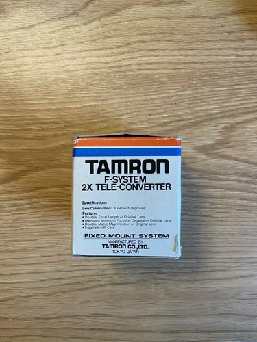 Tamron MC Telekonverter 2X für Minolta-MD F-System Festmontage mit Box - Bild 10 von 12