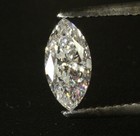 Natural EGL certified Clarity Enhanced .91ct marquise EGL loose diamond SI3 F — photo 4