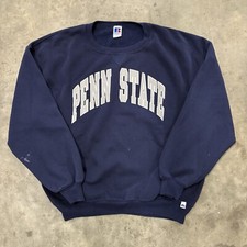 Vintage 90s Russell Athletic Penn State Sweatshirt Mens 2XL Made in USA