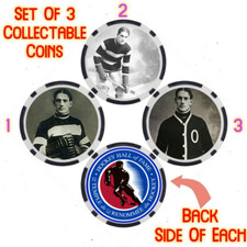 PERCY LESUEUR - HOCKEY HALL OF FAME - COLLECTABLE COIN SET