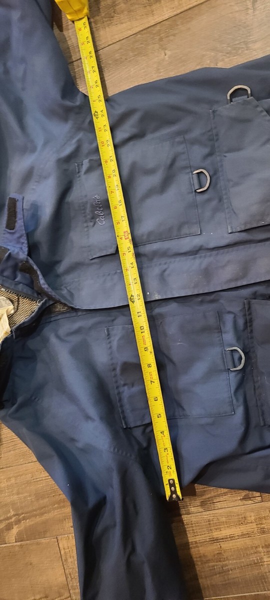 Vintage CABELAS Wading GORE-TEX Fly Fishing Shell Jacket