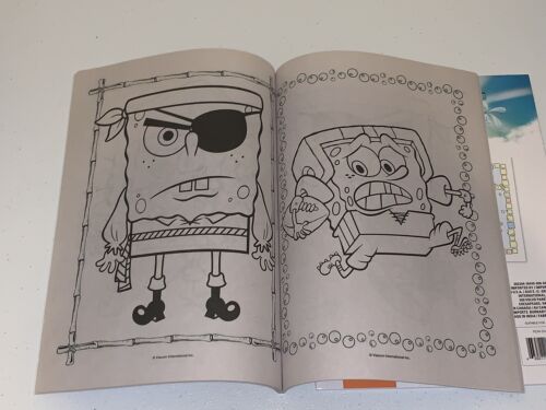 SpongeBob SquarePants Books 'Jumbo Coloring Activity' & 'Paint with Water' 2 Pc - Picture 3 of 9