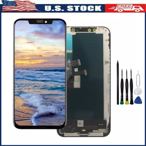 For iPhone XS A1920 A2097 A2098 A2100 LCD Display Touch Screen Assembly Display