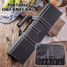 Borsa porta coltelli cucina chef borsa rotolo custodia portatile resistente tessuto Oxford
