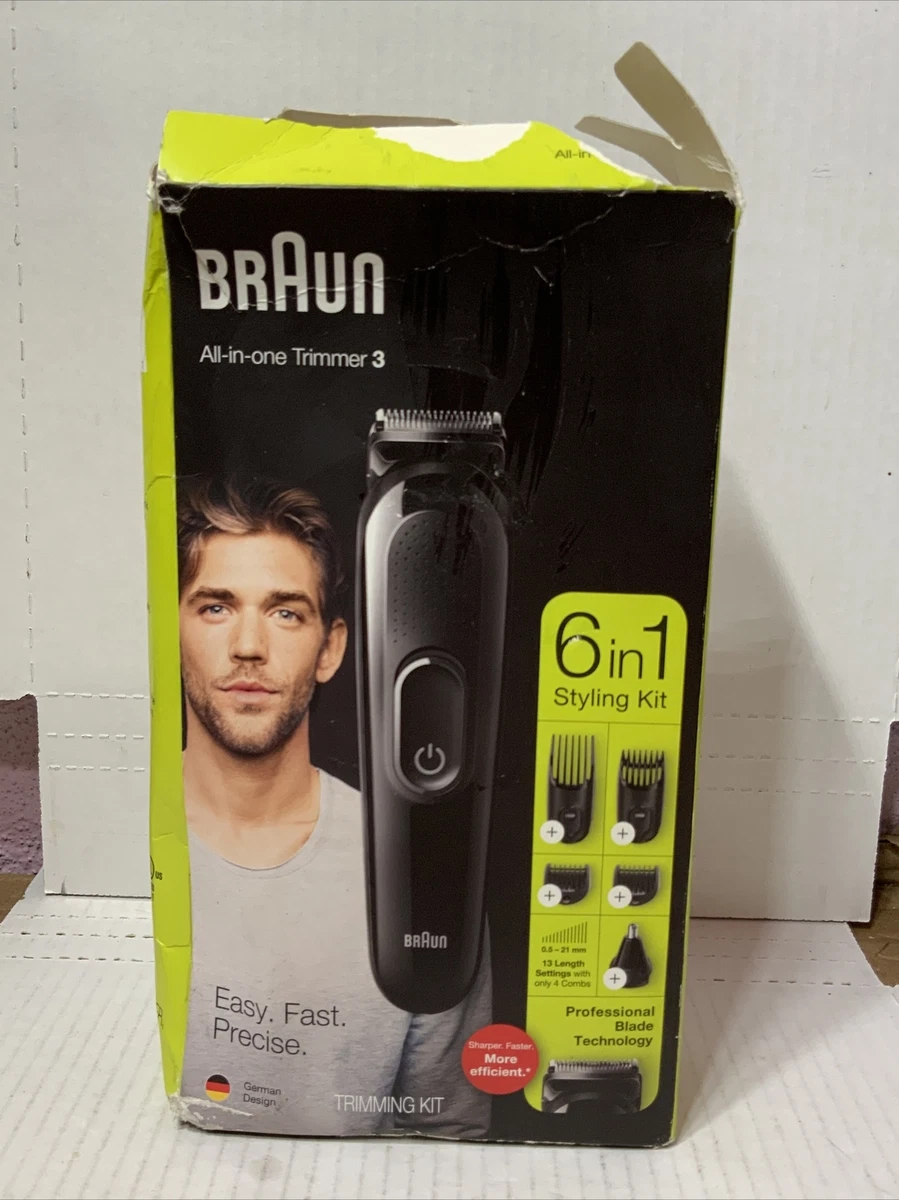 Braun all in sale one trimmer 3