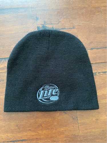 Miller Light Beer Promo Knit Winter Hat 