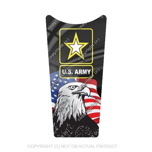 Aluminum Gas Tank Dash Console Insert For 1987-2007 Touring – POW MIA Eagle USA Flag