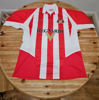 サンダーランド ユニホーム 00-02 NIKE ナイキ Lサイズ ストライプ