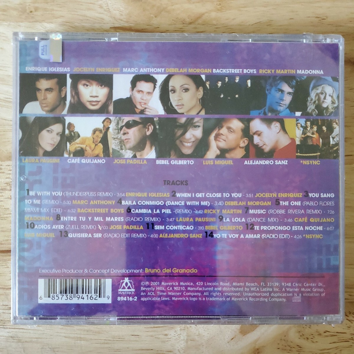 PLATINum Rhythm by Various Artists (CD, Oct-2001, WEA Latina