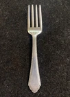 Lunt Sterling Silver William and Mary Baby Fork 4" 1921 16.1g