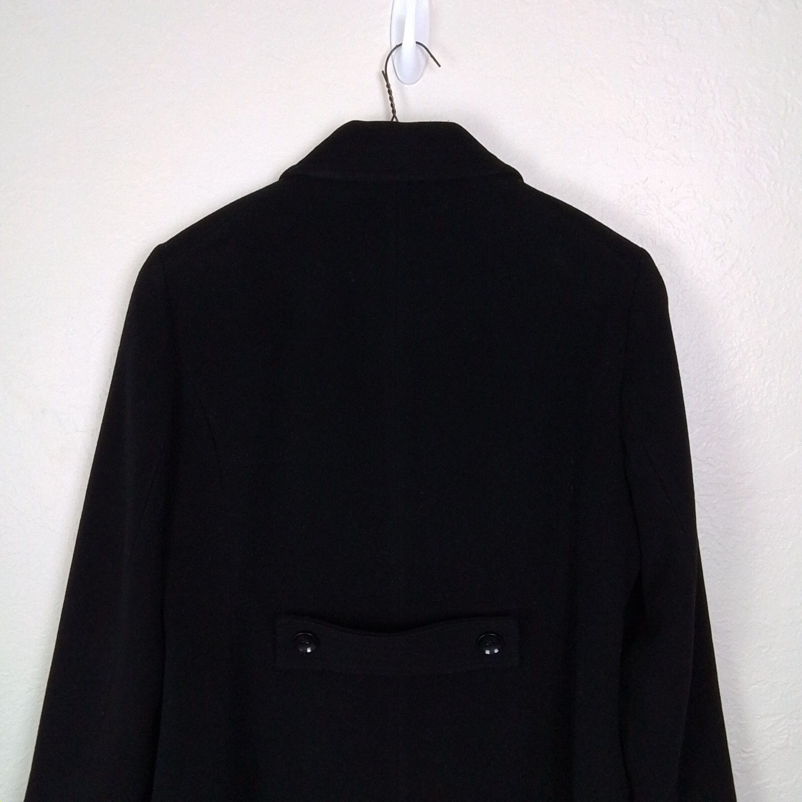 Croft Barrow Women's Solid Black Collared With Po… - image 3