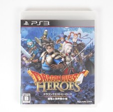 Dragon Quest Heroes: Anryu to Sekaiju no Jou PS3 Japan Import US Seller