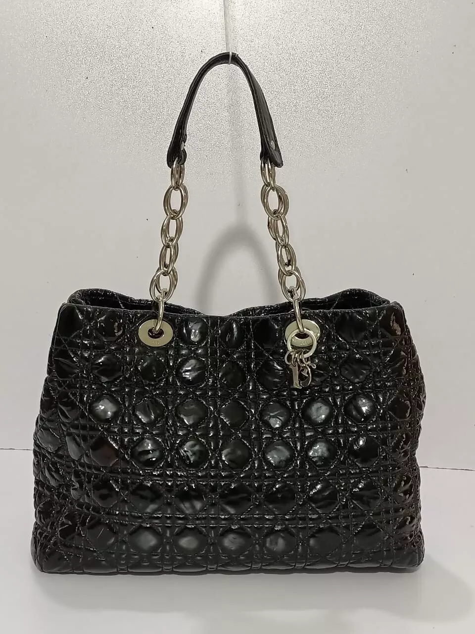 GRAND SAC CABAS DIOR PATENT LADY DIOR SOFT SHOPPING