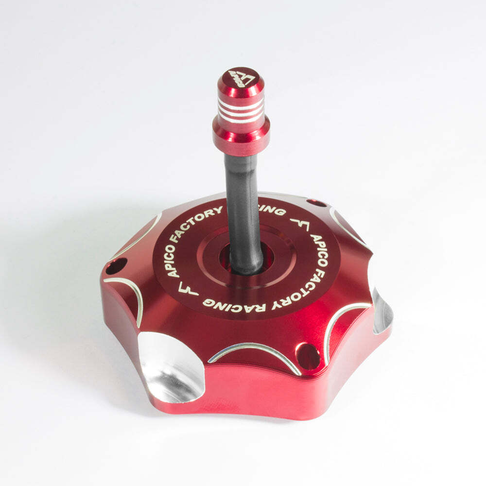 Apico Fuel Cap HONDA CR80 96-02, CR85 03-07, CRF150R 07-23 Red