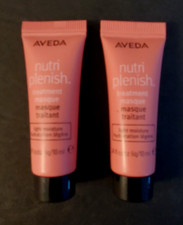 Aveda Nutri Plenish Treatment Masque Light Moisture Hydration .34 oz Lot of 2