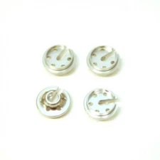 STRC ST3768S Alum. Lower Shock Spring Retainers (4 pcs) : 4Tec 2.0 Silver