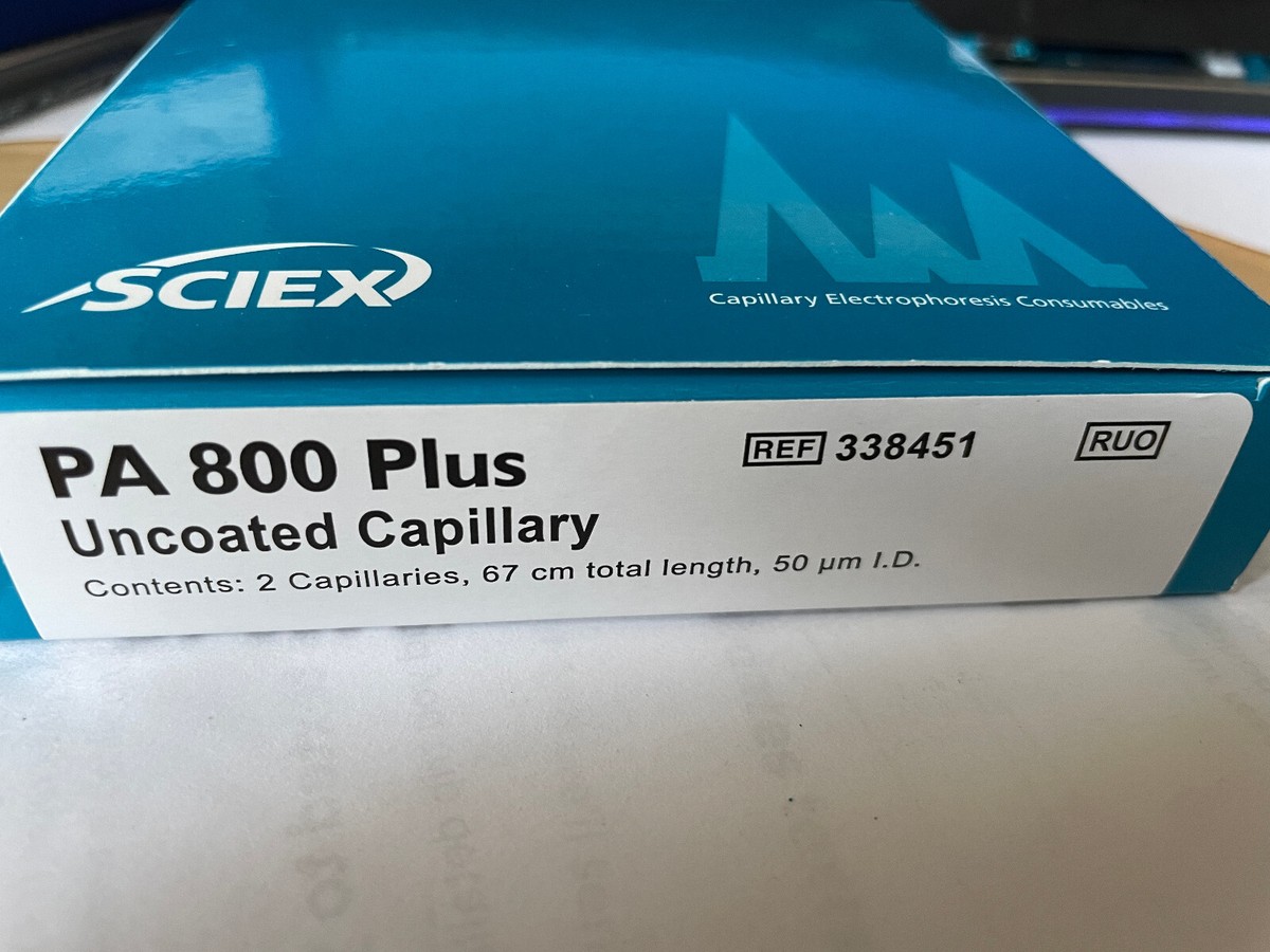 Sciex Uncoated Capillary PA 800 Plus, 67cm, 50um ID; 2/pk; 338451