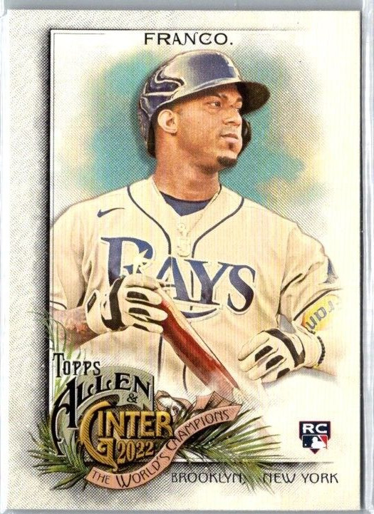 2022 Topps Allen & Ginter WANDER FRANCO (RC) #91 RAYS
