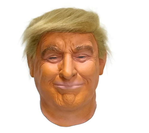 Realistic Donald Trump Mask Costume Cosplay Party Celebrity Latex Mask Hallo NEW - Afbeelding 1 van 12