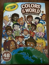 Crayola Colors Of The World Coloring And Activity Book- Brand New