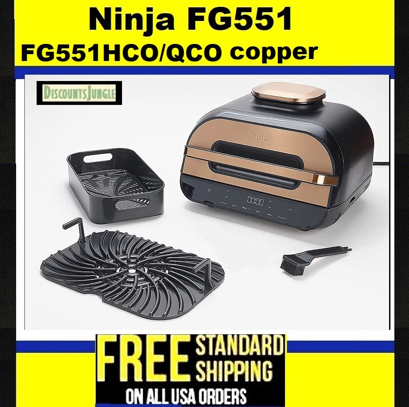 ninja fg551 indoor grill foodi smart xl