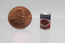 Dollhouse Miniature Replica Detailed Favorite Strawberries Fruit Can HR57132