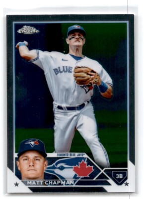 2023 Topps Chrome Matt Champman #158 Blue Jays