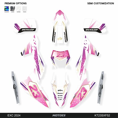 Motostick Graphic kit For-  KTM EXC-XCW 2024 TBI
