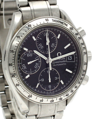 Omega Speedmaster Chronograph Date Auto Chrono 39mm Men's Watch Ref: 3513.5