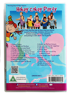 Hokey Cokey Party DVD. Children's Kids Party Songs & Action Songs