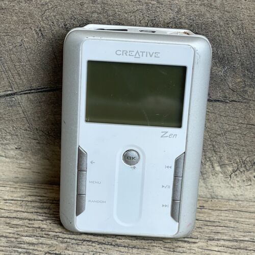 Creative Labs Zen DAP-HD0014 White & Silver Wireless USB 2.0 Digital MP3 Player - Afbeelding 1 van 8